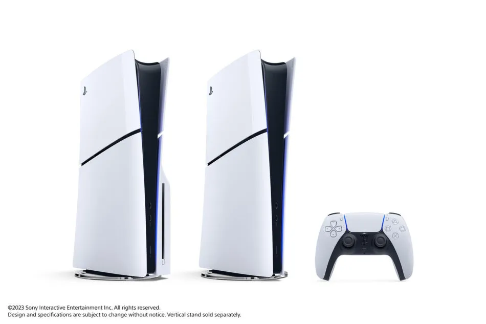imagem do console ps5 versão slim