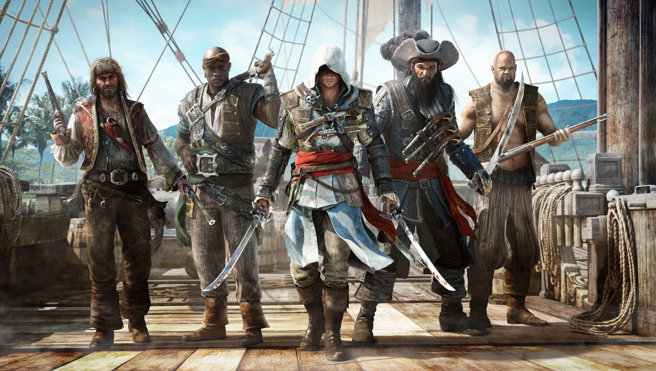 Assassin's Creed Black Flag Resynced chega hoje e refaz o clássico pirata do zero