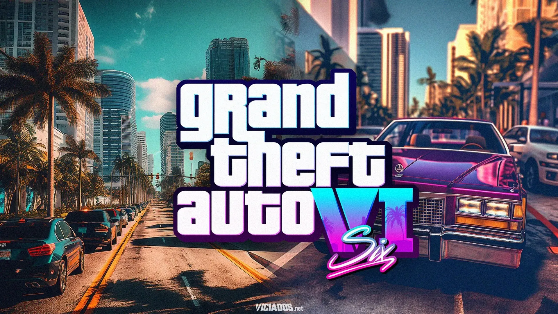poster do suposto jogo GTA 6 da Rockstar