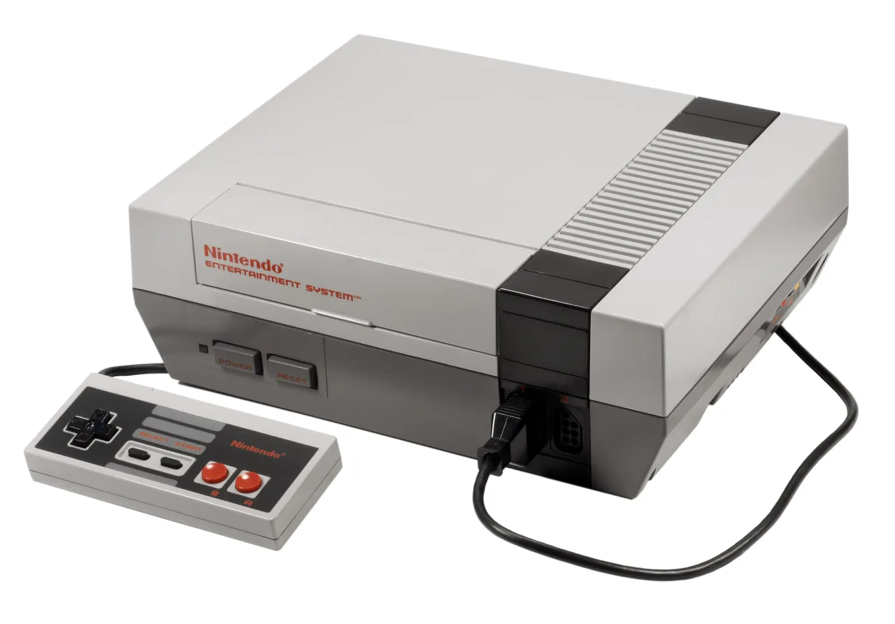 Console clássico da Nintendo