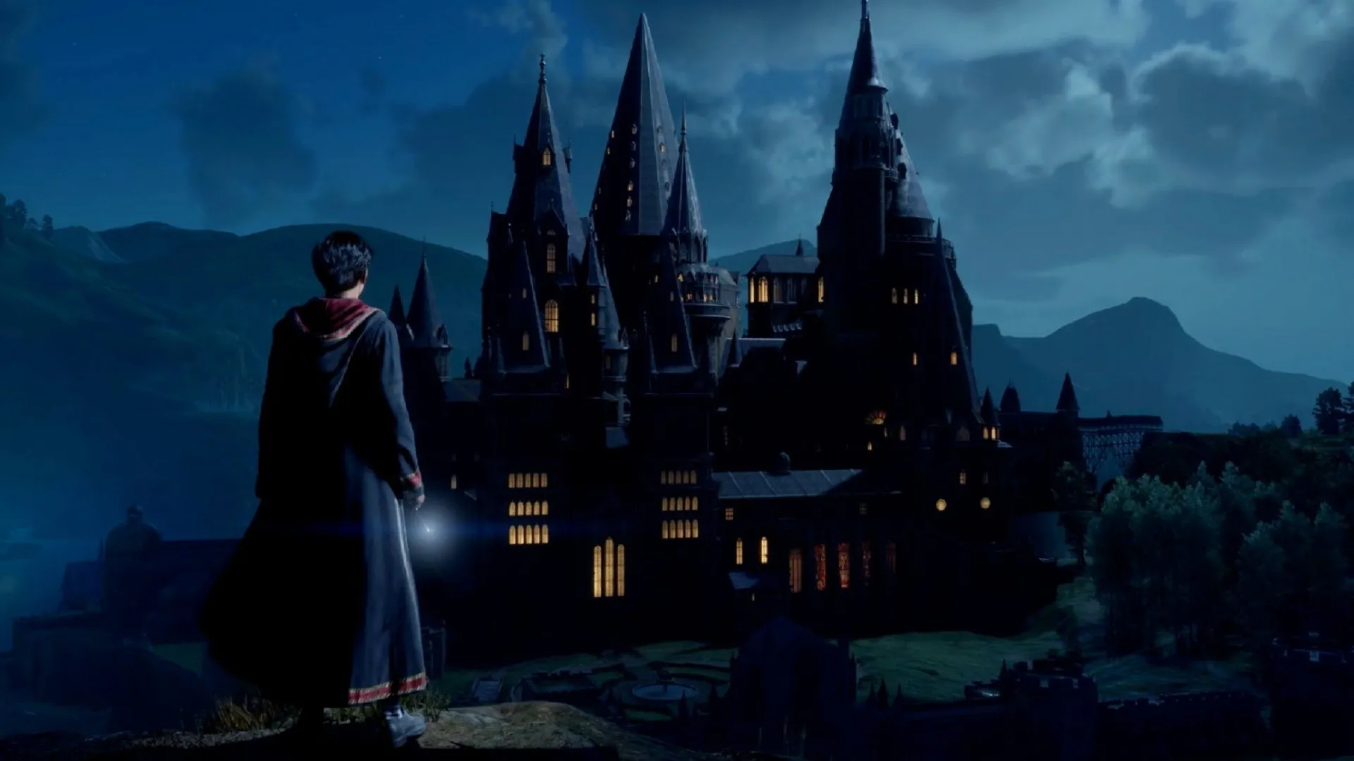 capa do cenário do jogo Hogwarts Legacy