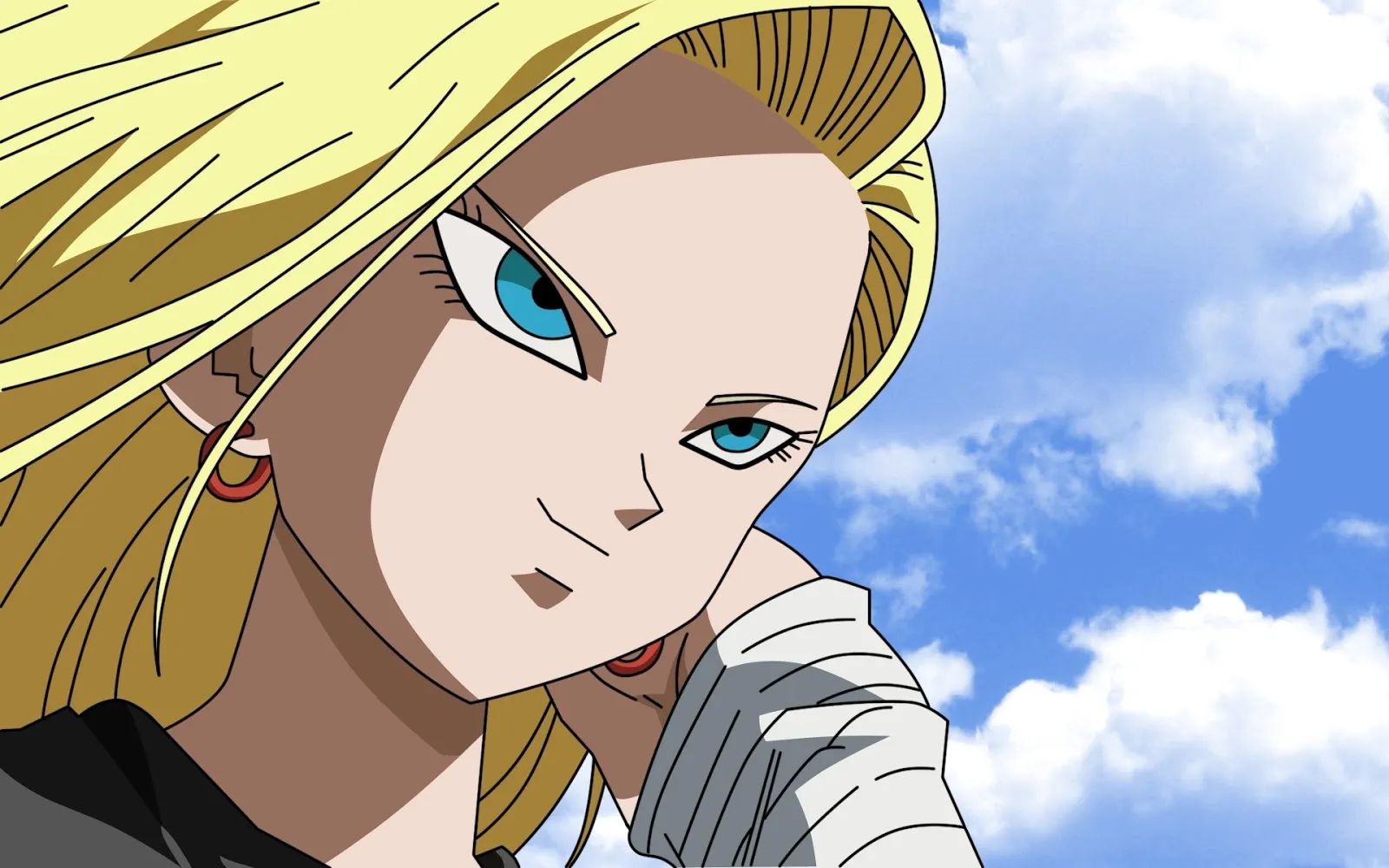 imagem da Android 18 do anime Dragon Ball Z