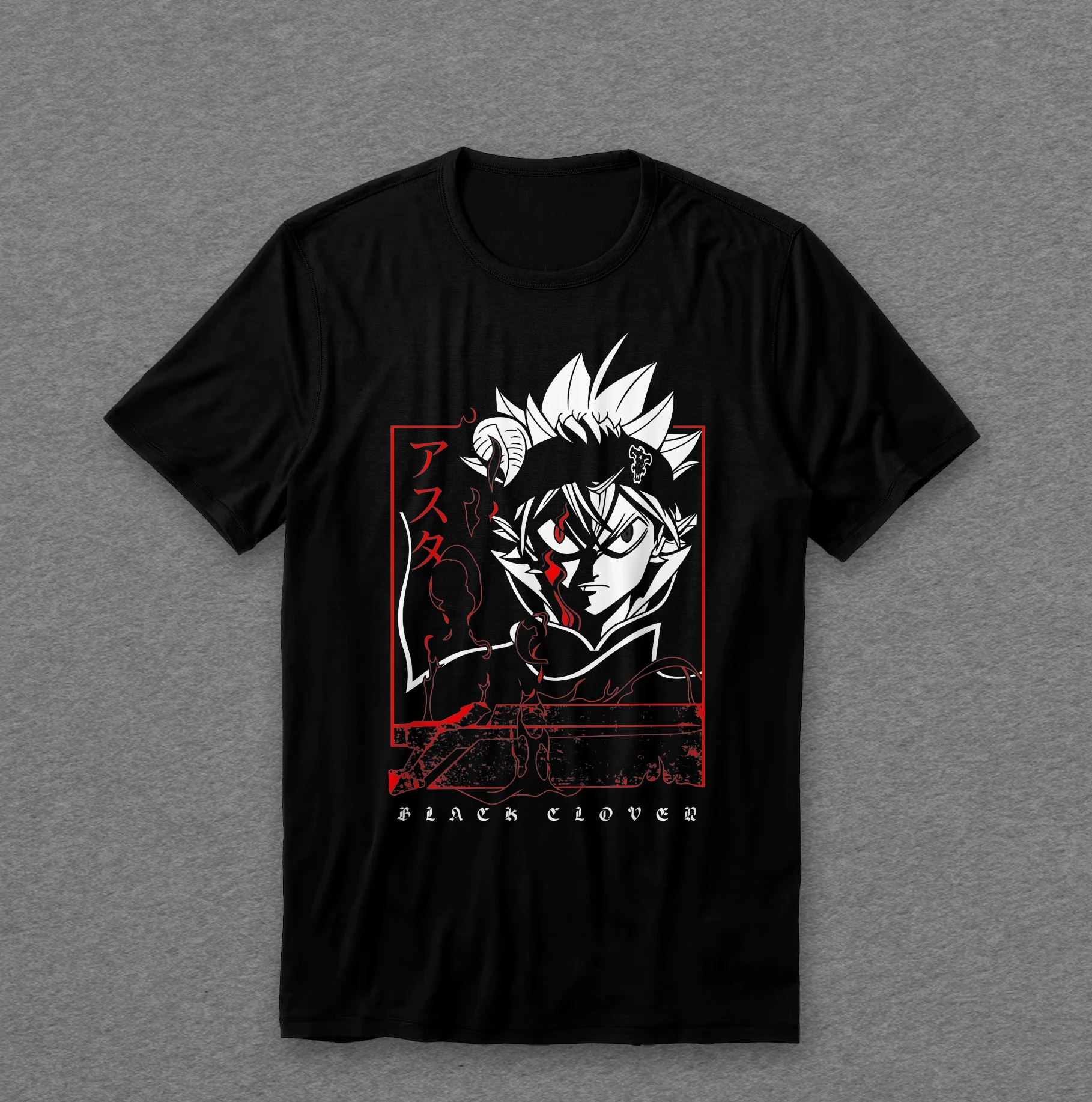 Camiseta Black Clover — Asta