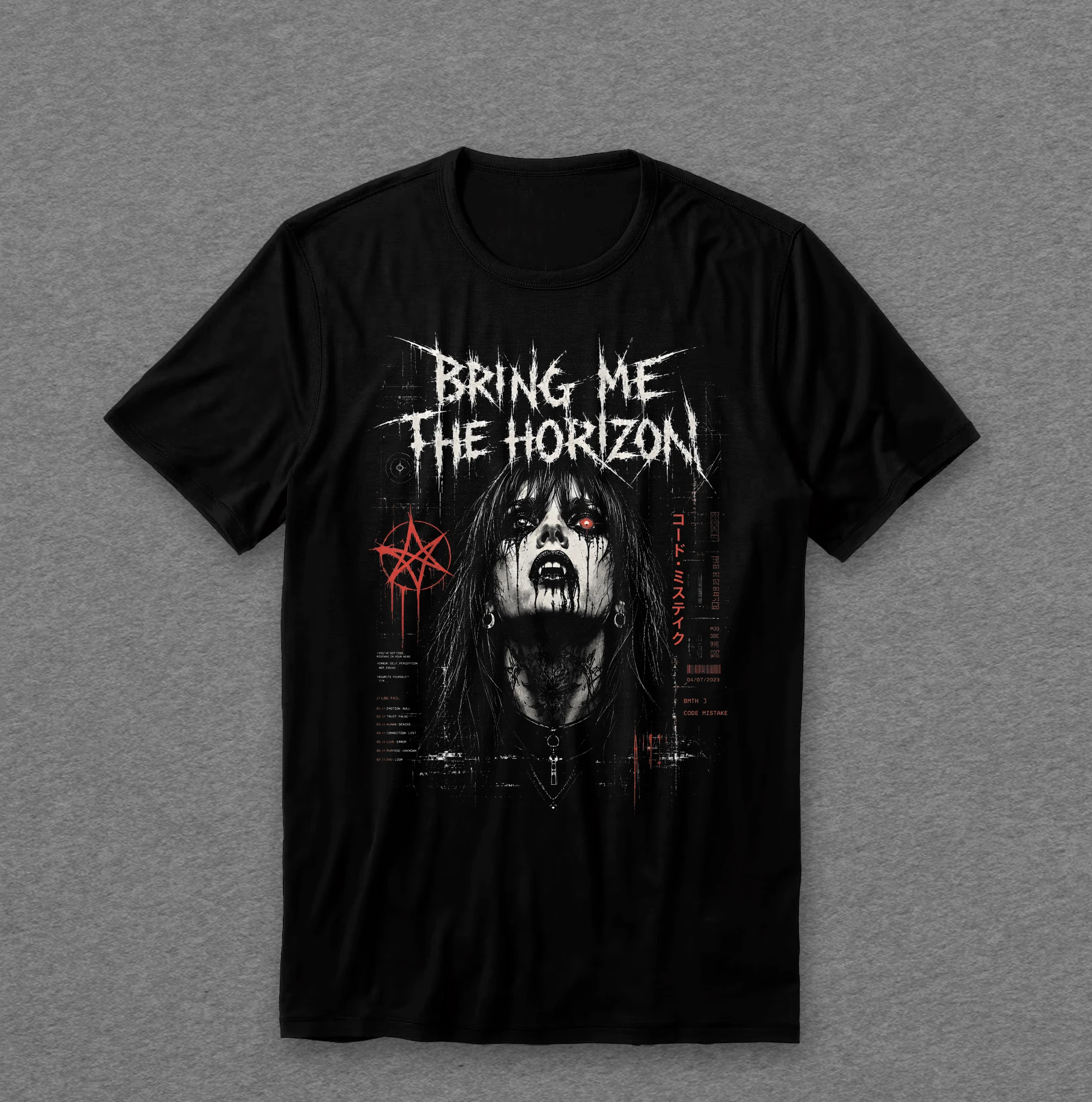 Camiseta Bring Me the Horizon — Code Mistake