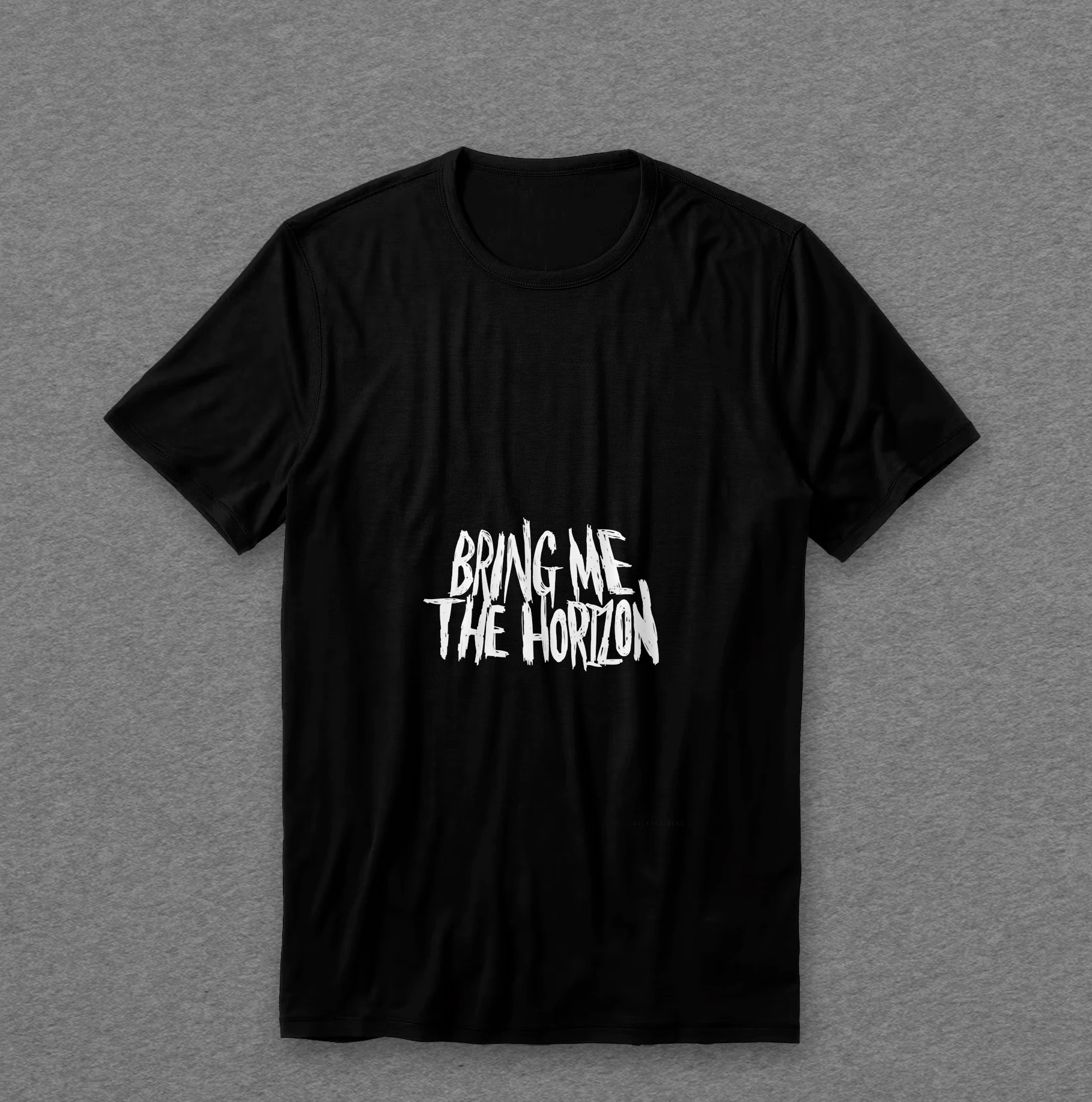 Camiseta Bring Me the Horizon — Logo Riscado