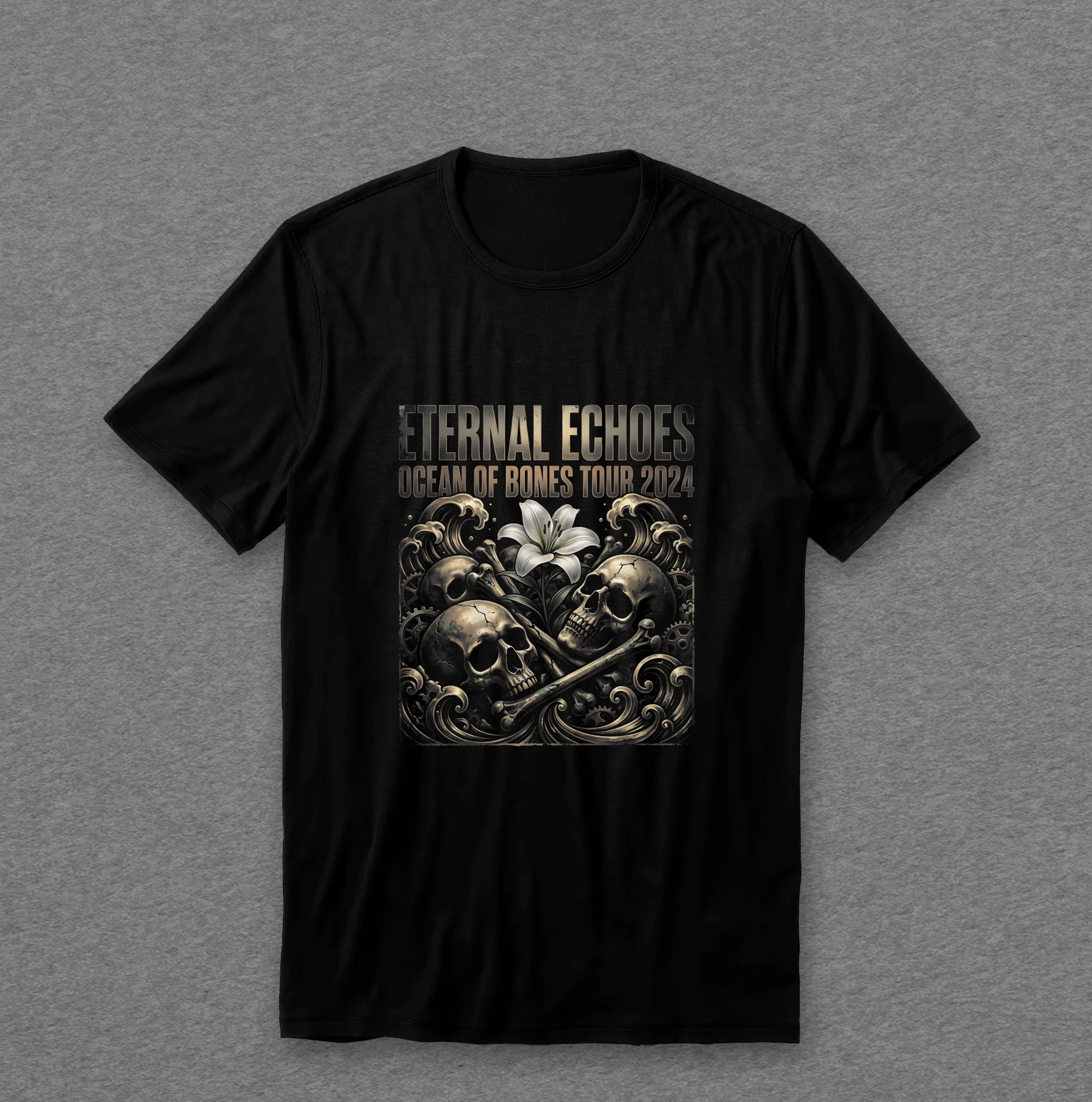 Camiseta Caveiras — Eternal Echoes