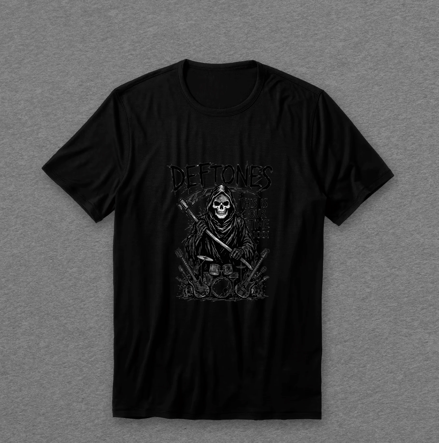 Camiseta Deftones — Caveira