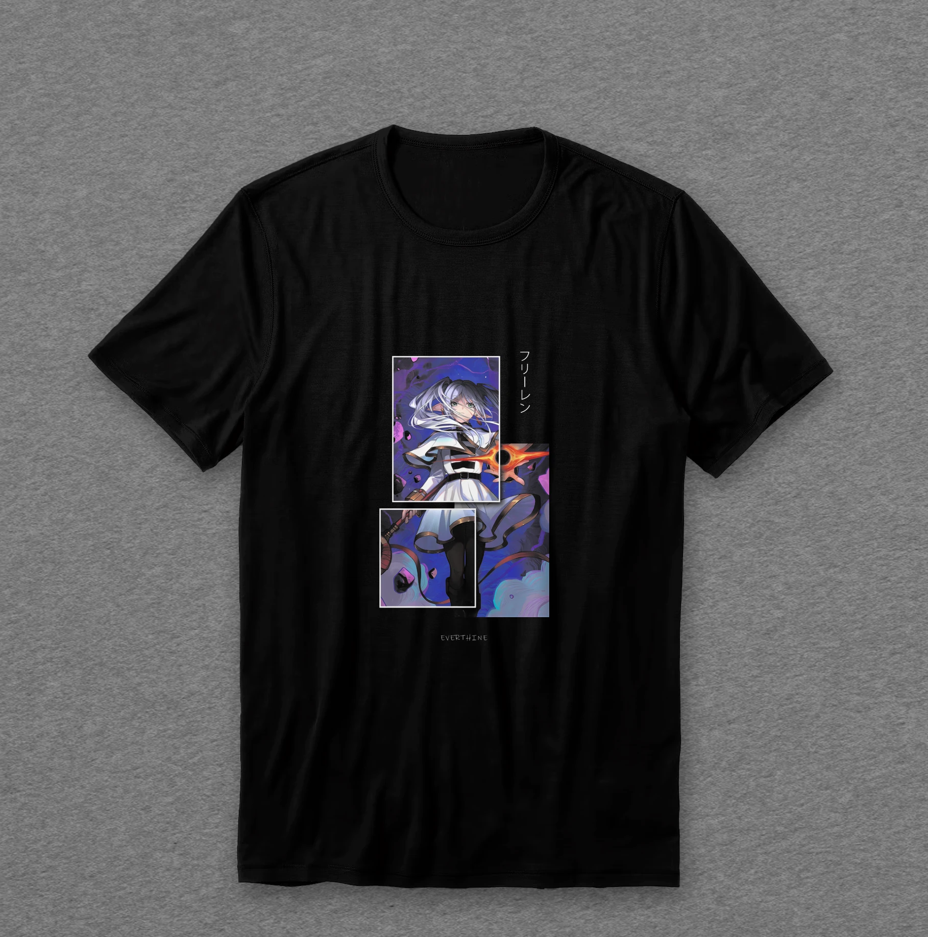 Camiseta Frieren — Frieren (cajado)