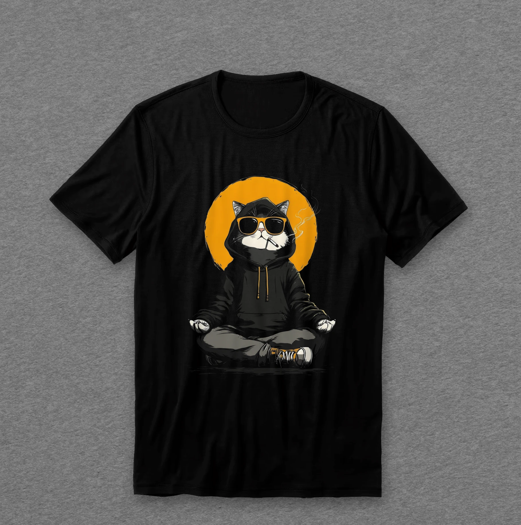 Camiseta Gato Lo-Fi