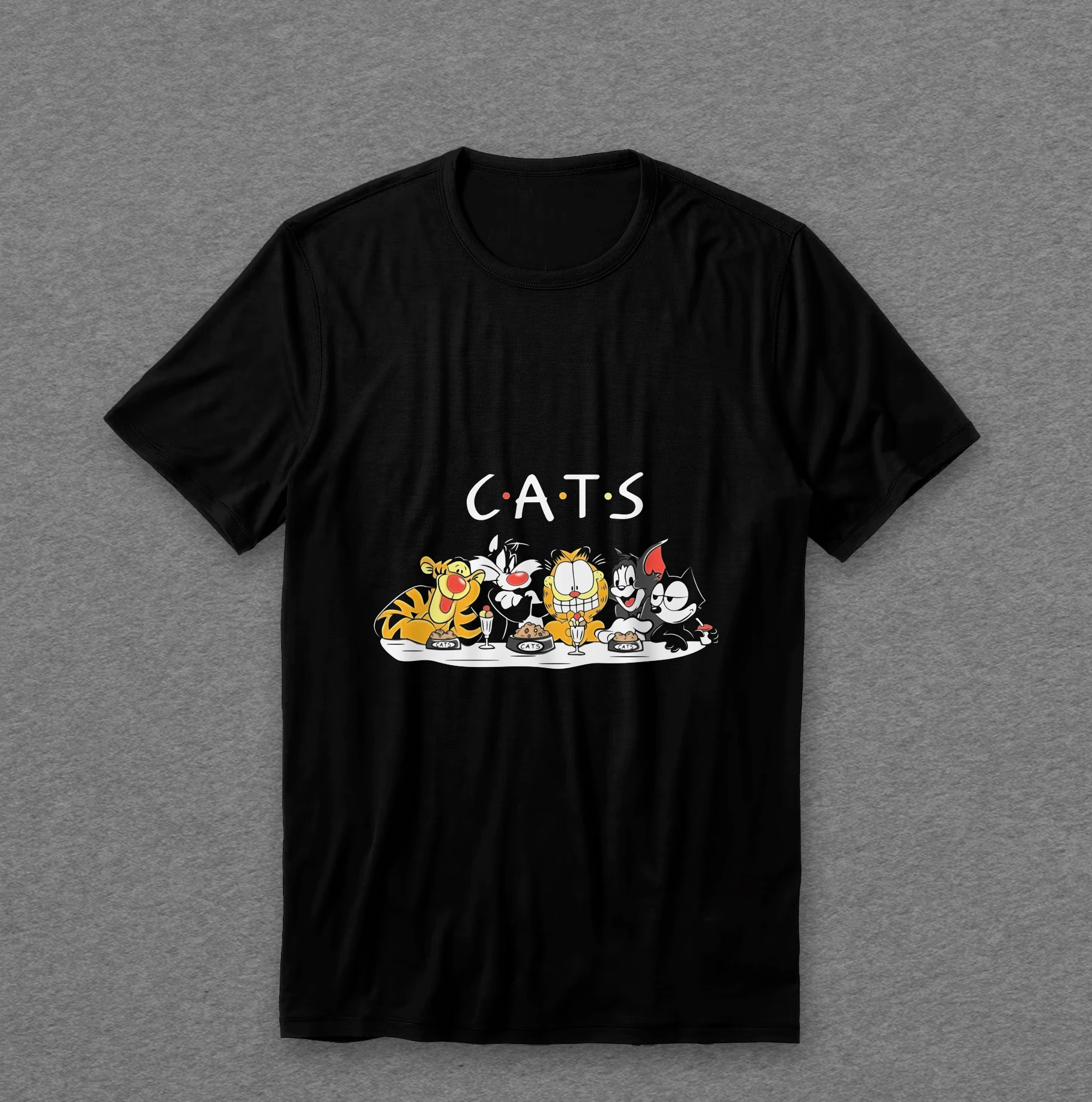 Camiseta Gatos — C.A.T.S