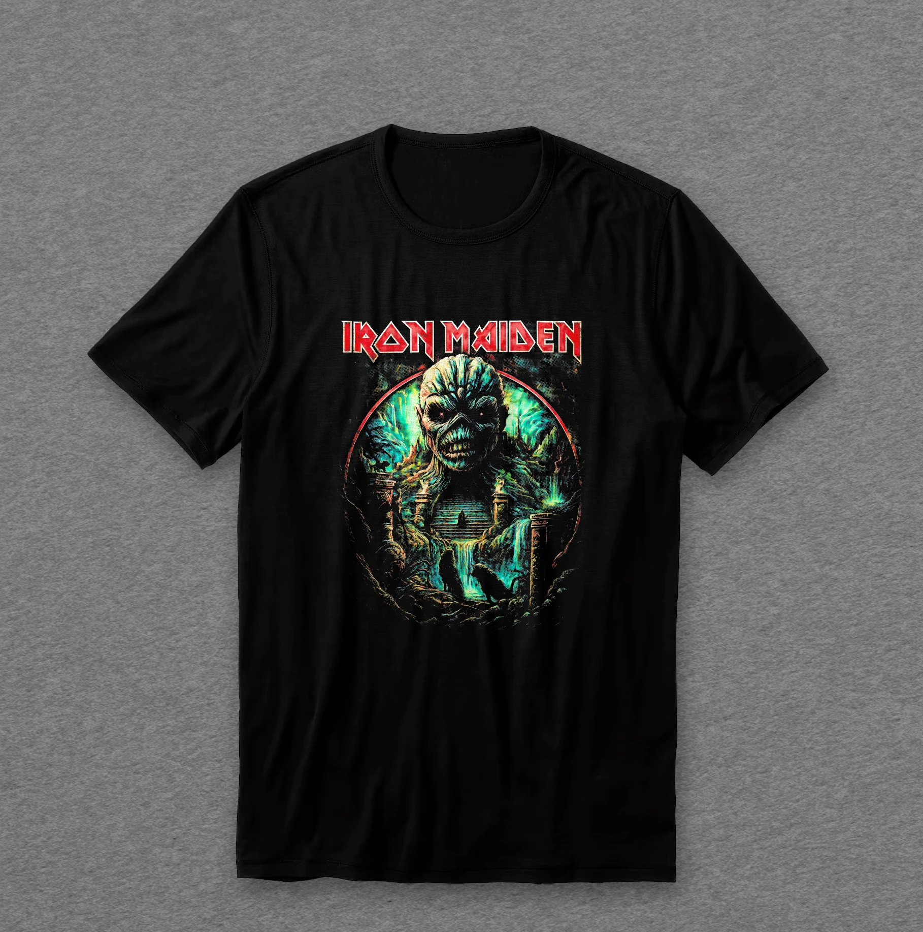 Camiseta Iron Maiden — Eddie Sombrio