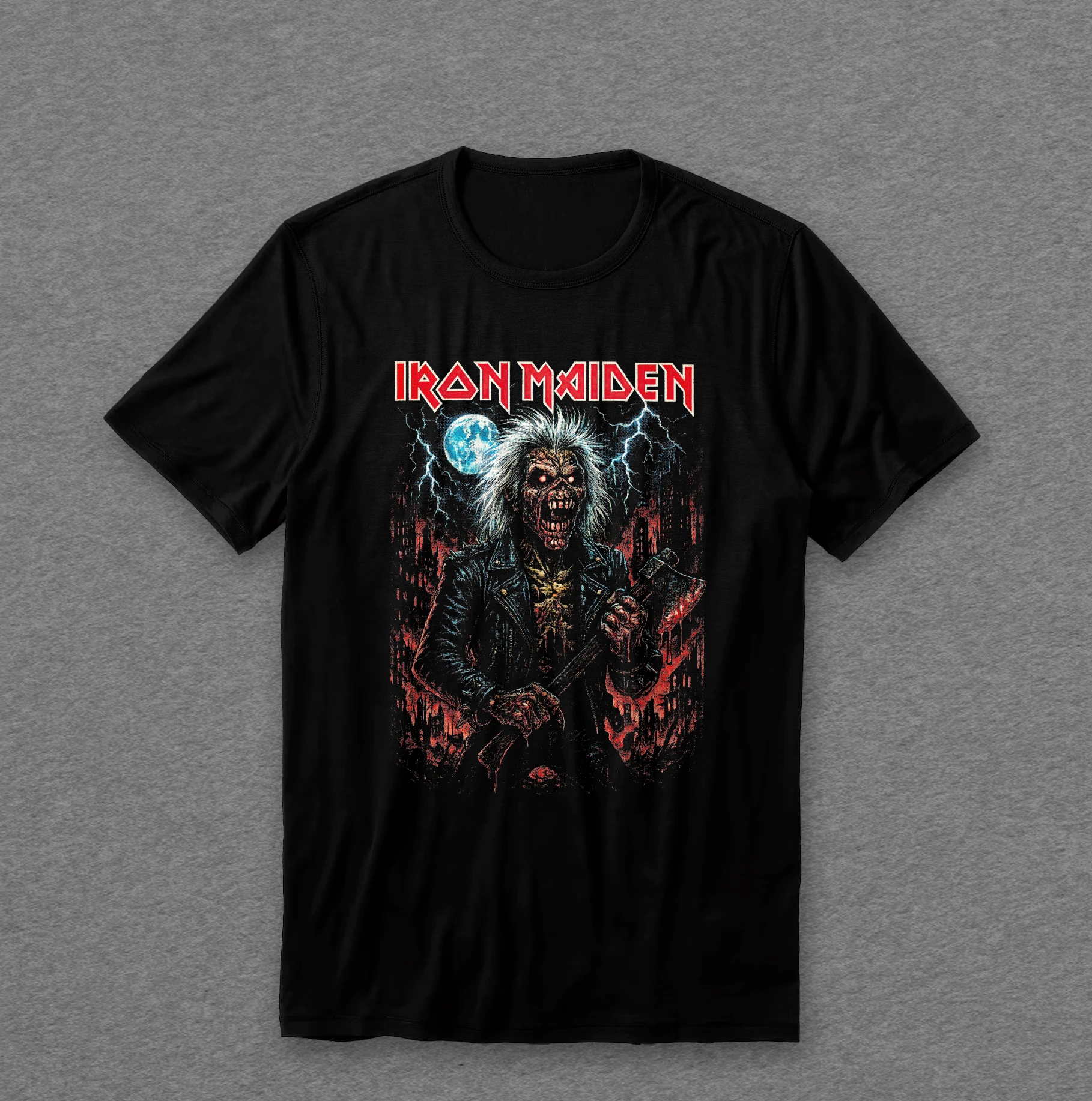 Camiseta Iron Maiden — Eddie Zumbi