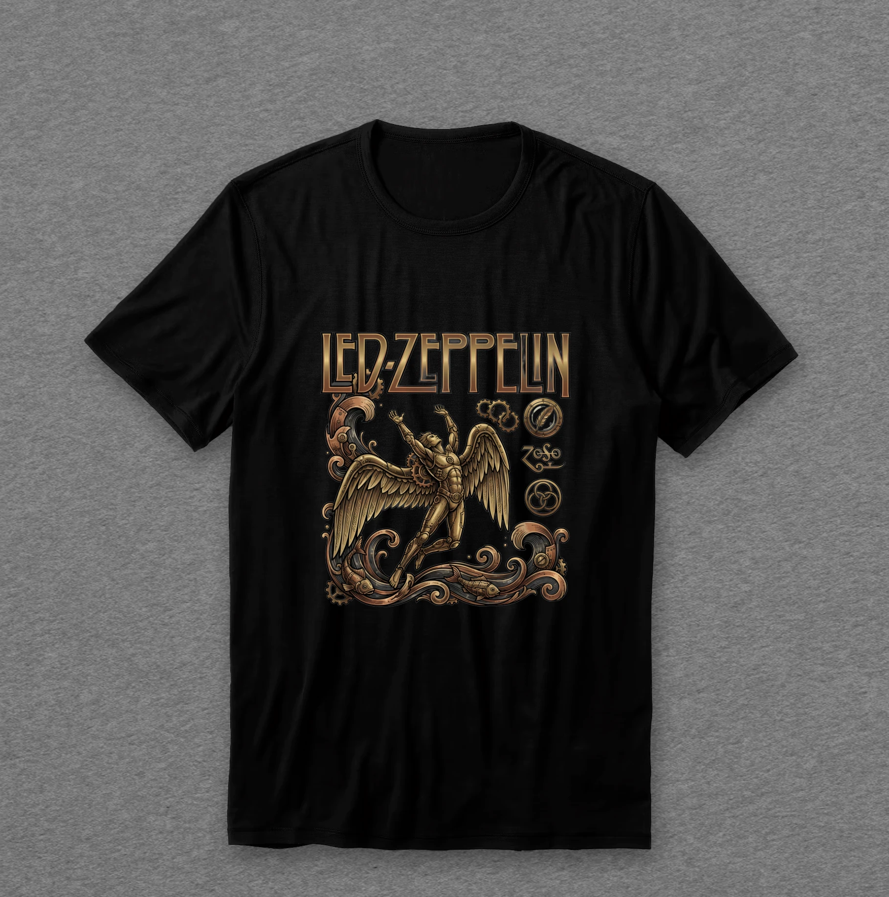 Camiseta Led Zeppelin — Dragão