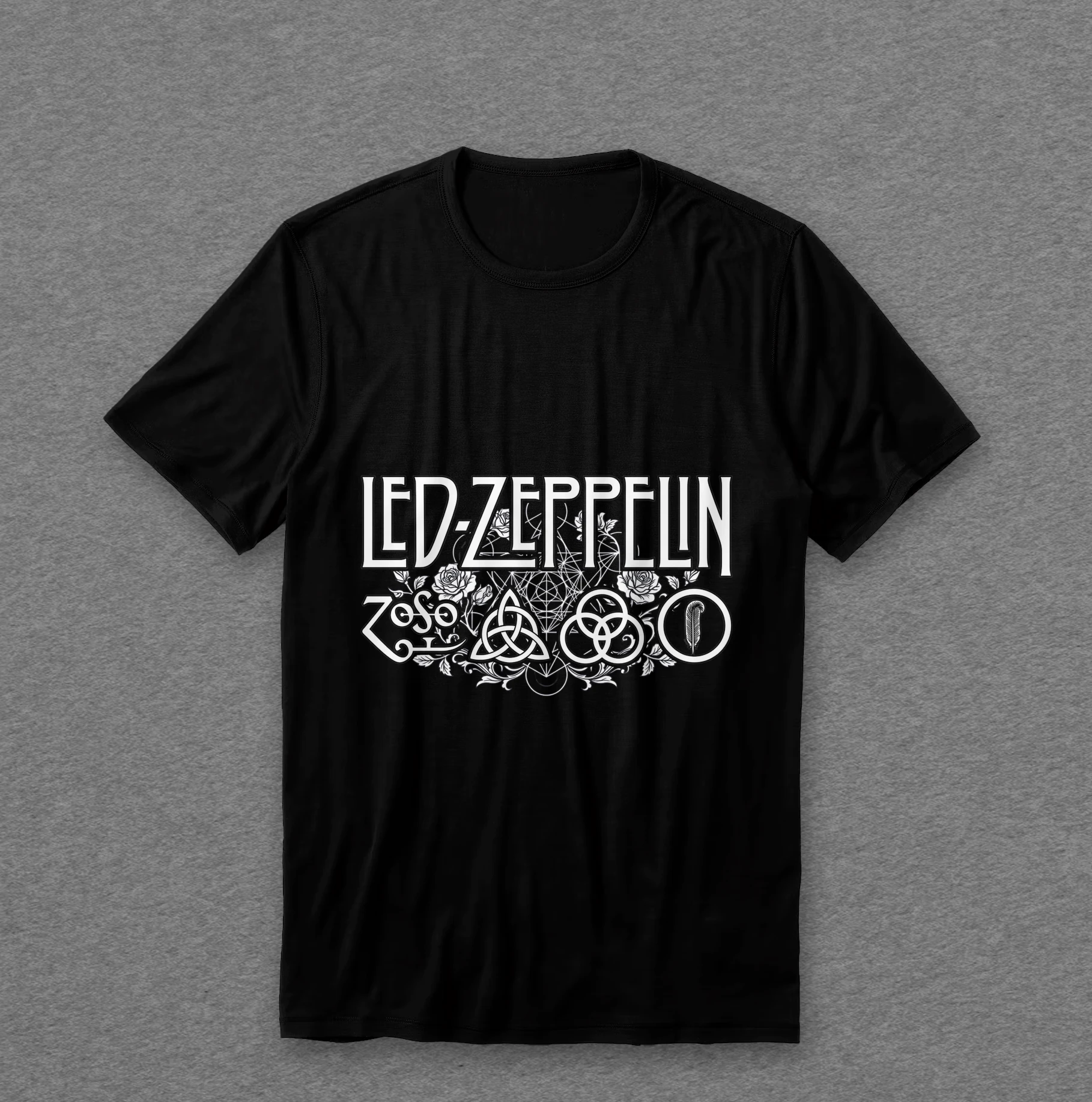 Camiseta Led Zeppelin — Símbolos