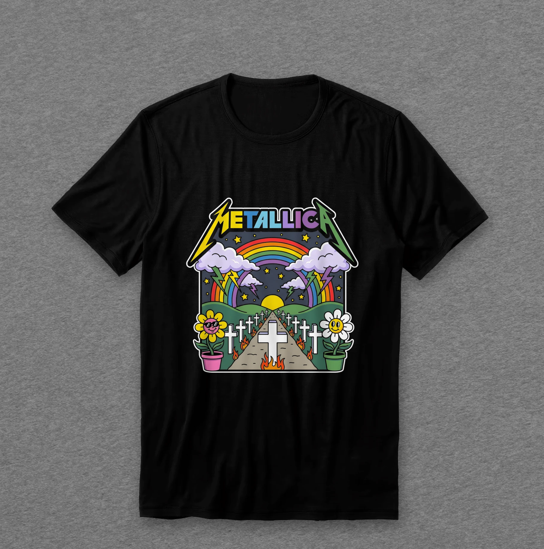 Camiseta Metallica — Cartoon
