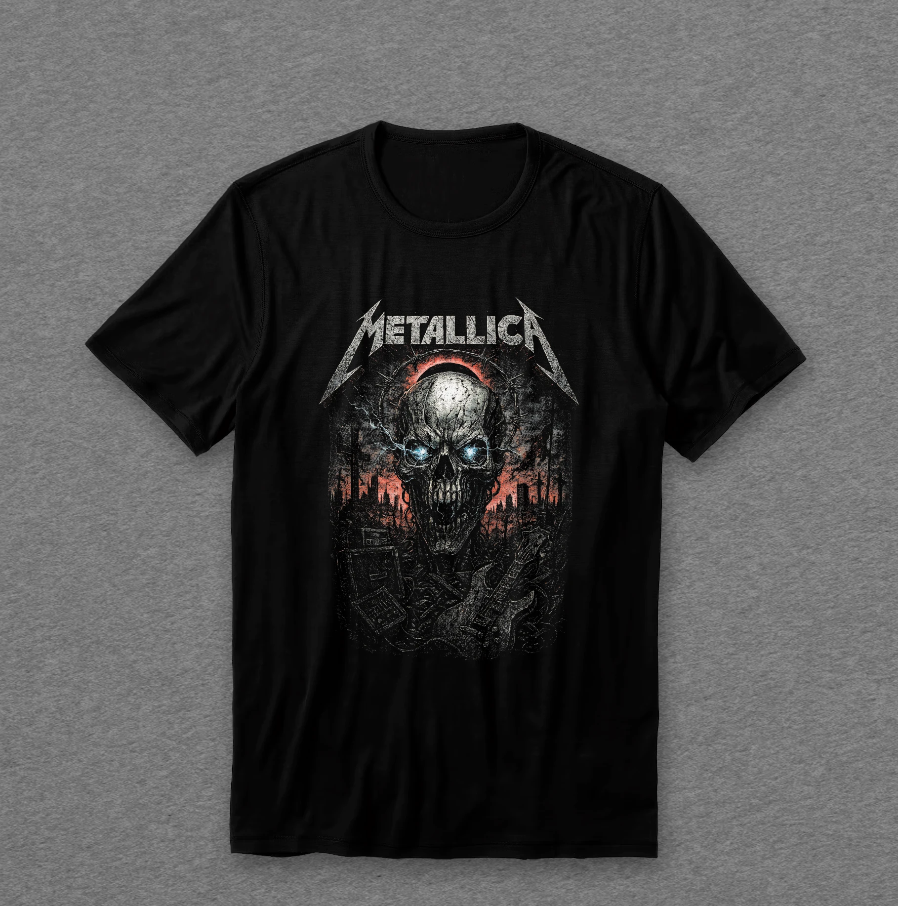 Camiseta Metallica — Caveira