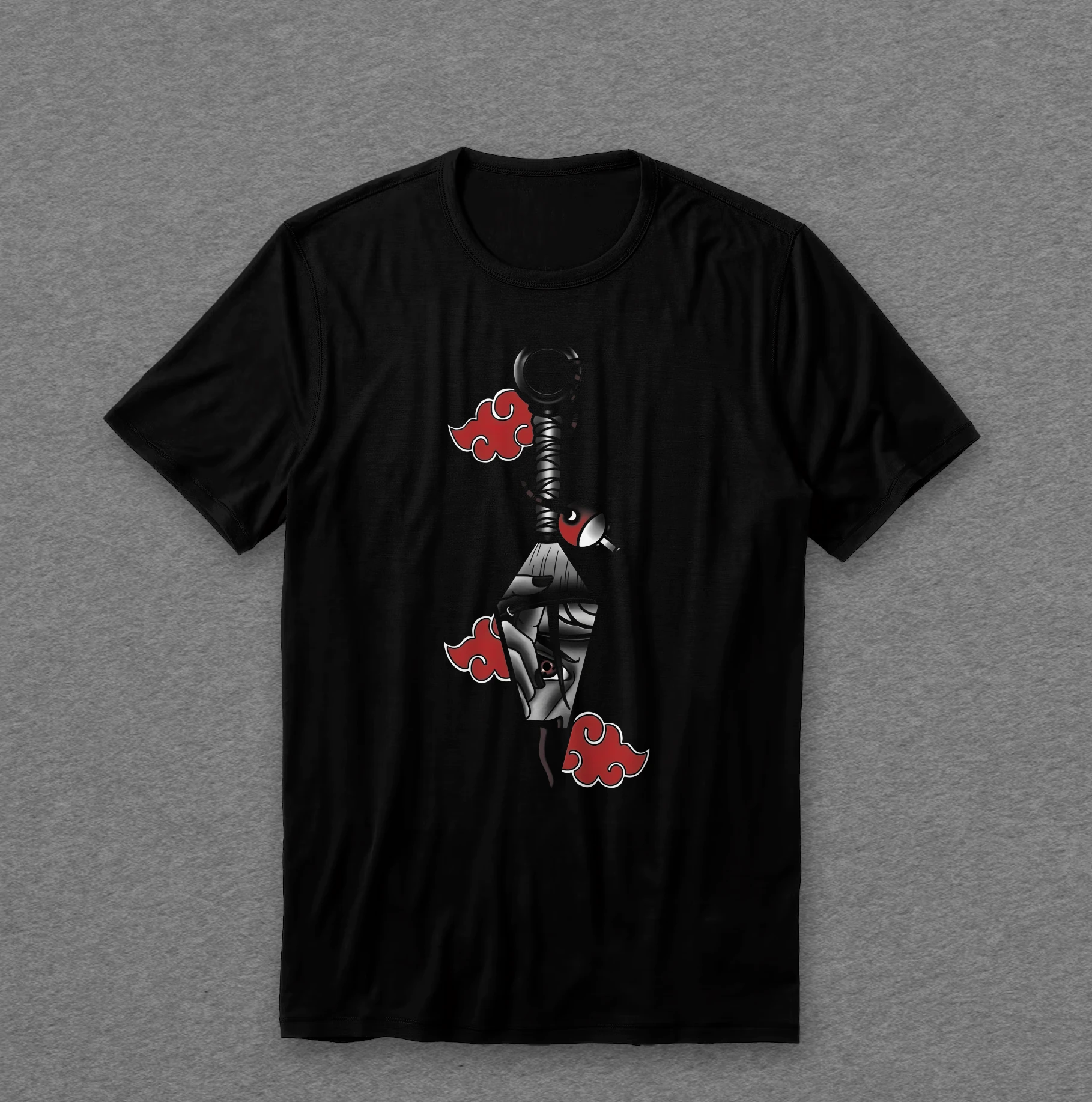Camiseta Naruto — Itachi (Sharingan)