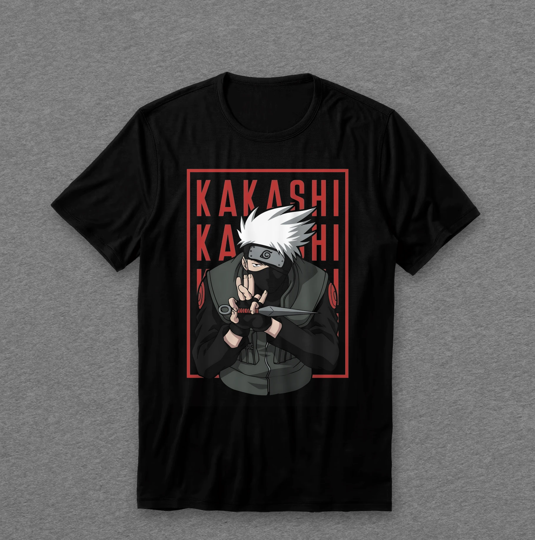 Camiseta Naruto — Kakashi