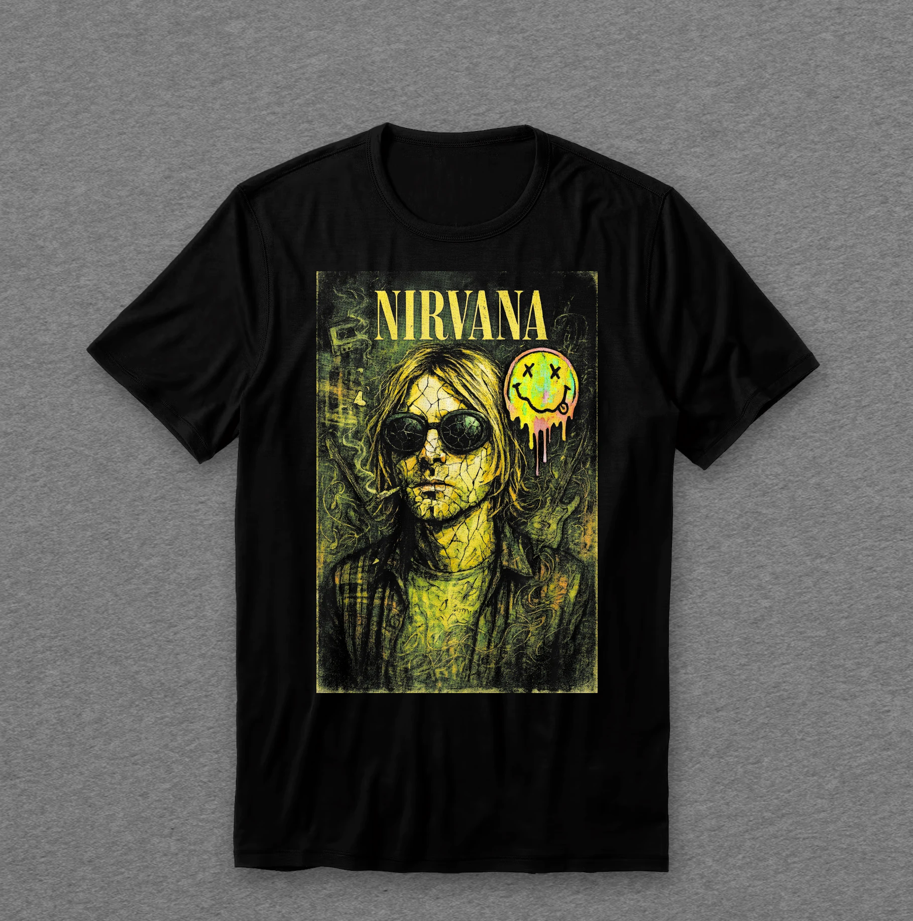 Camiseta Nirvana — Kurt Cobain