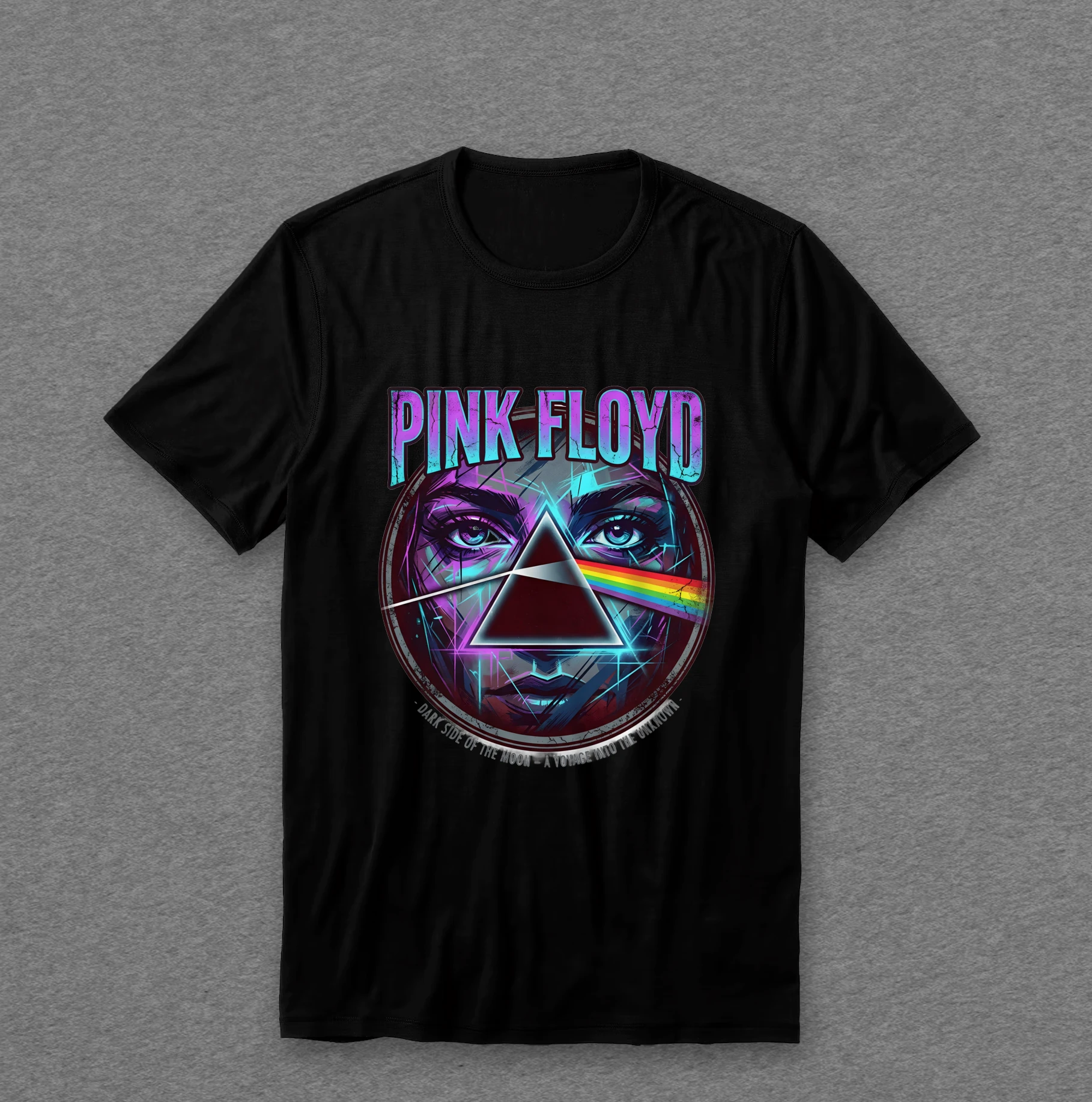 Camiseta Pink Floyd — Prisma Neon
