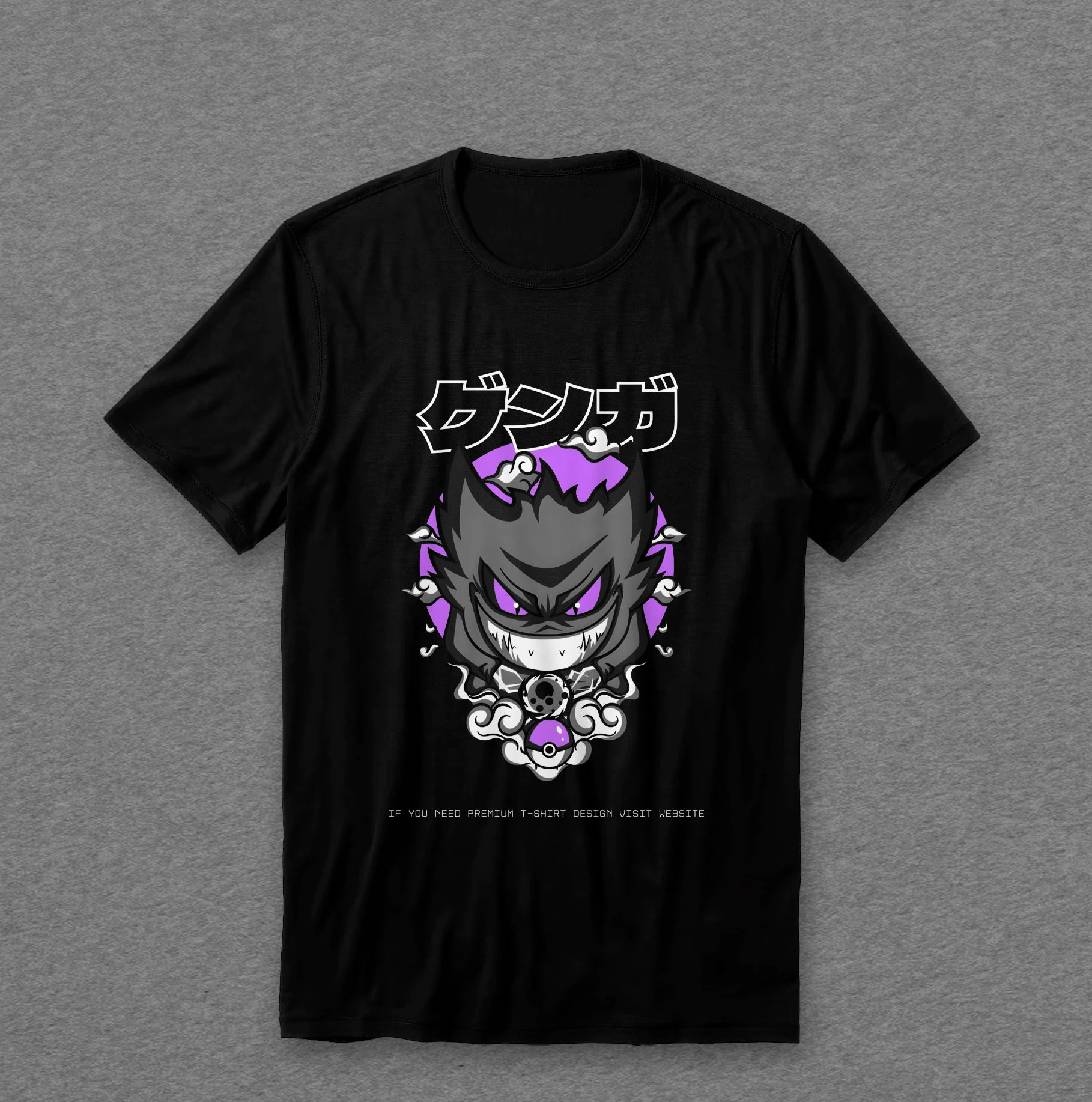 Camiseta Pokémon — Gengar