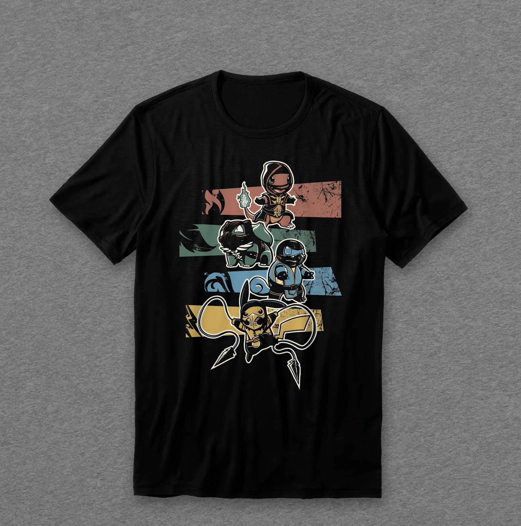Camiseta Pokémon — Iniciais de Kanto
