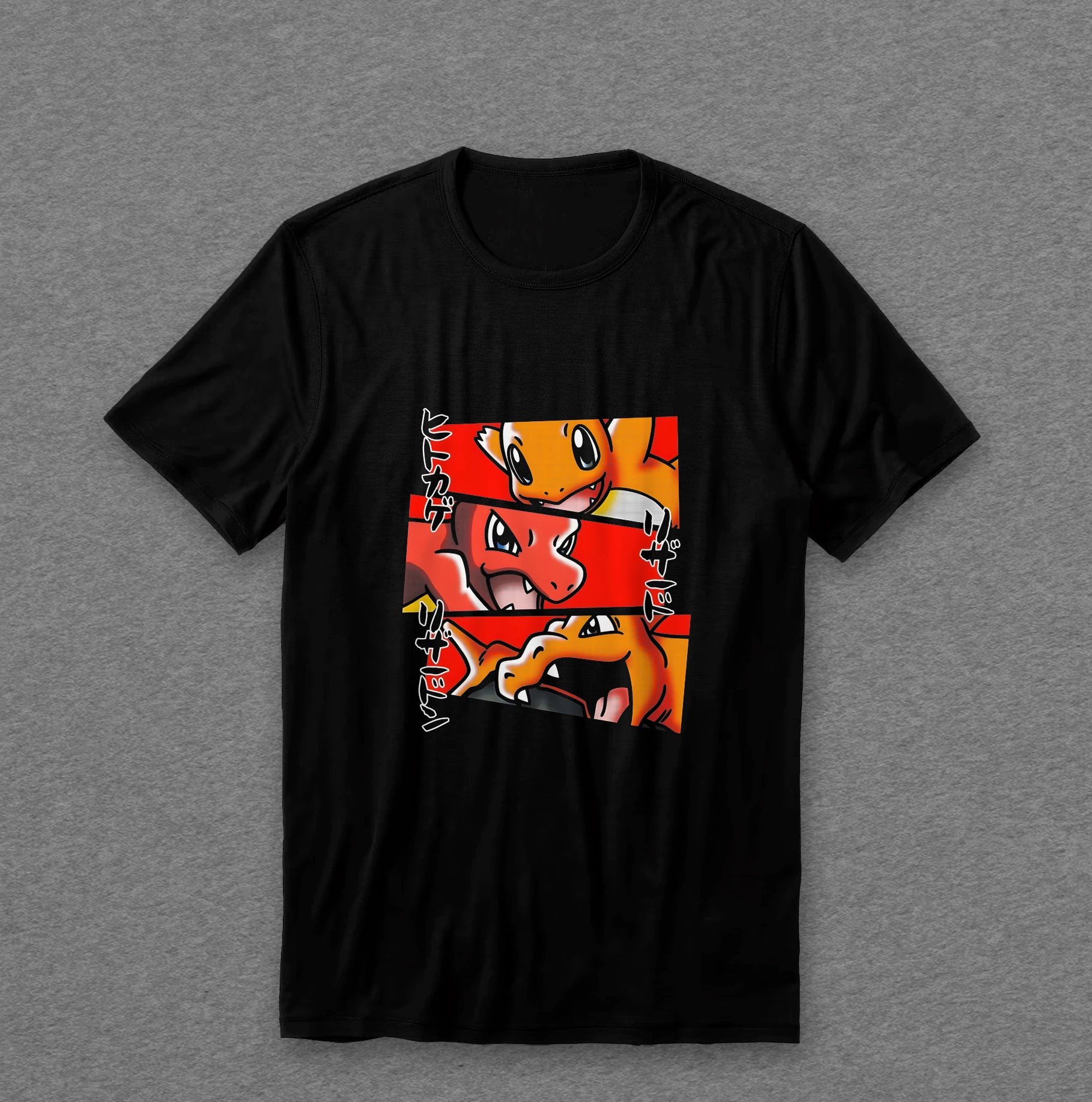 Camiseta Pokémon — Linha Charmander