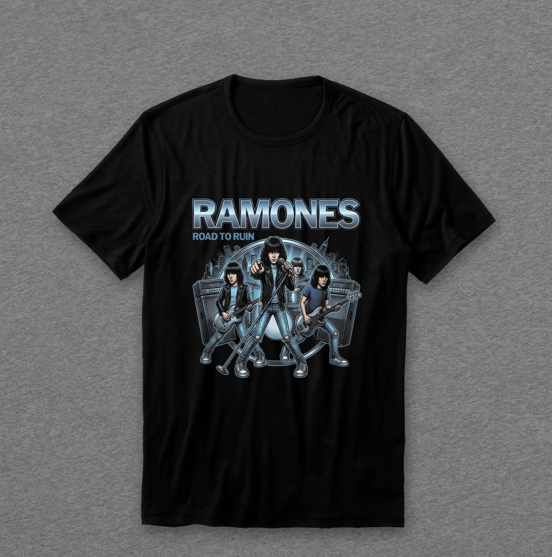 Camiseta Ramones — Rocket to Russia