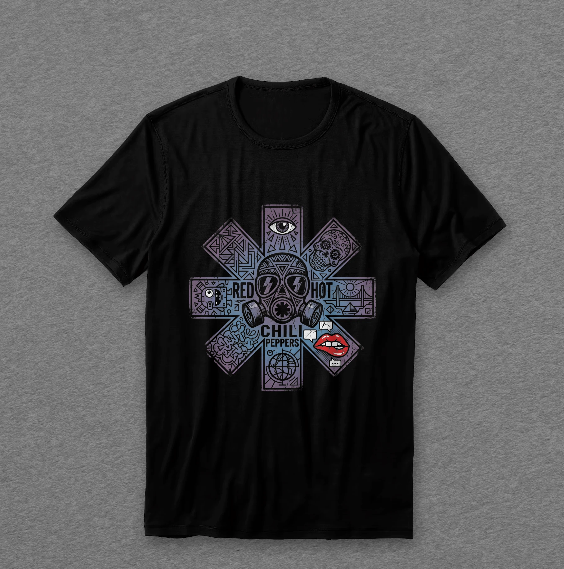 Camiseta Red Hot Chili Peppers — Cartas
