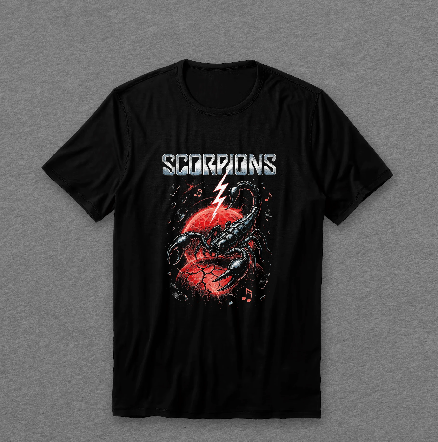Camiseta Scorpions — Galáctico