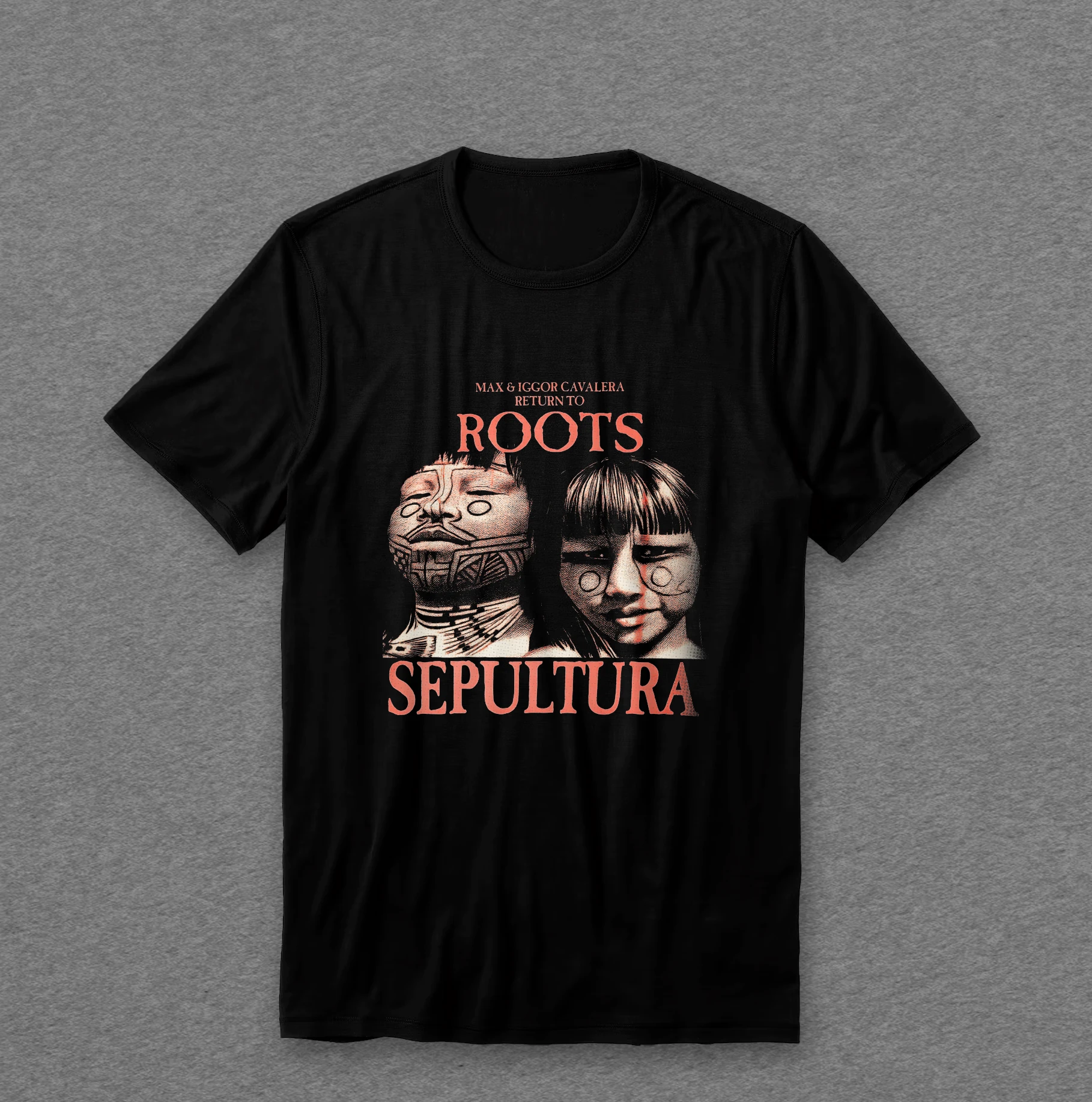 Camiseta Sepultura — Roots