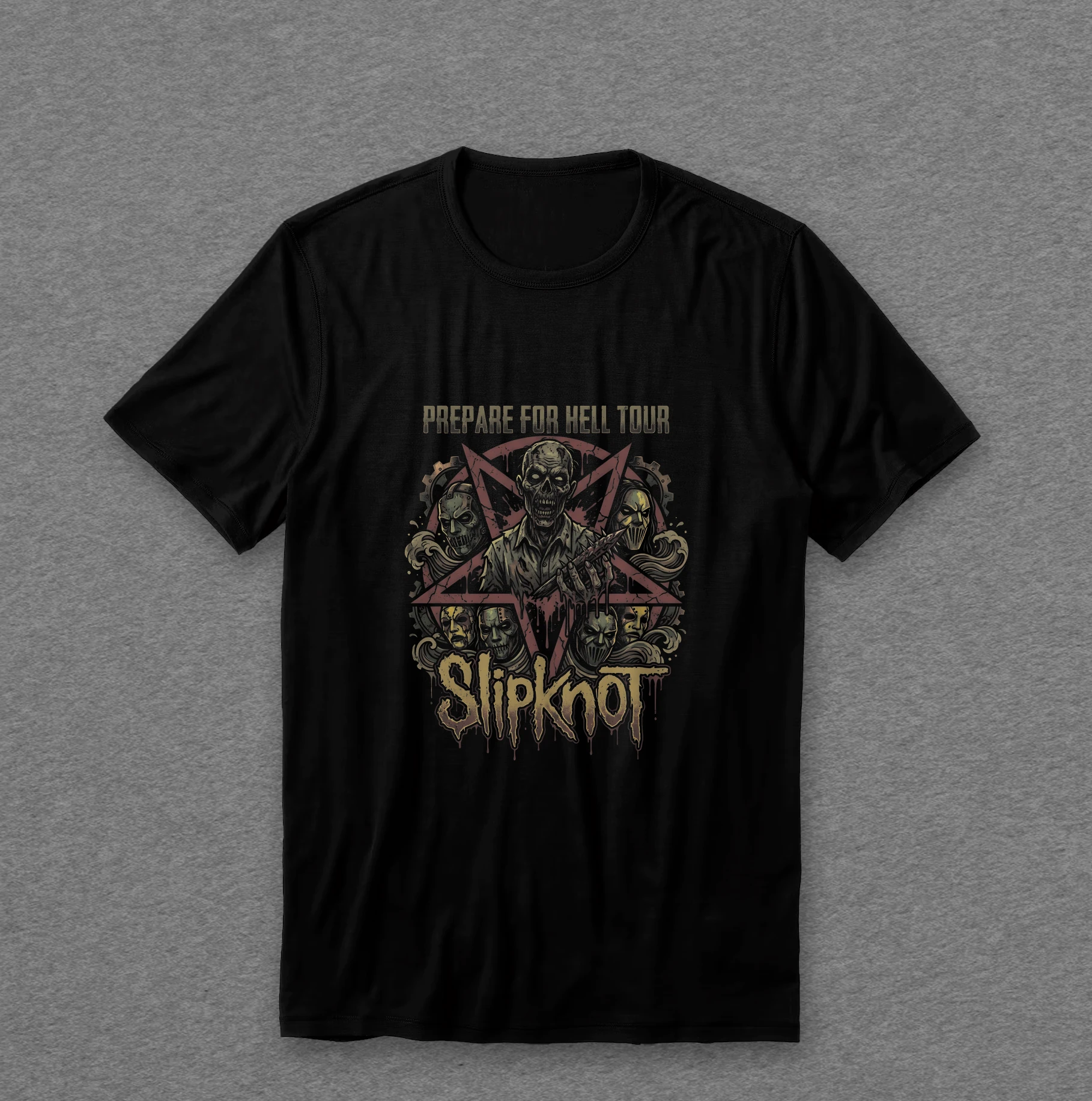 Camiseta Slipknot — Prepare for Hell
