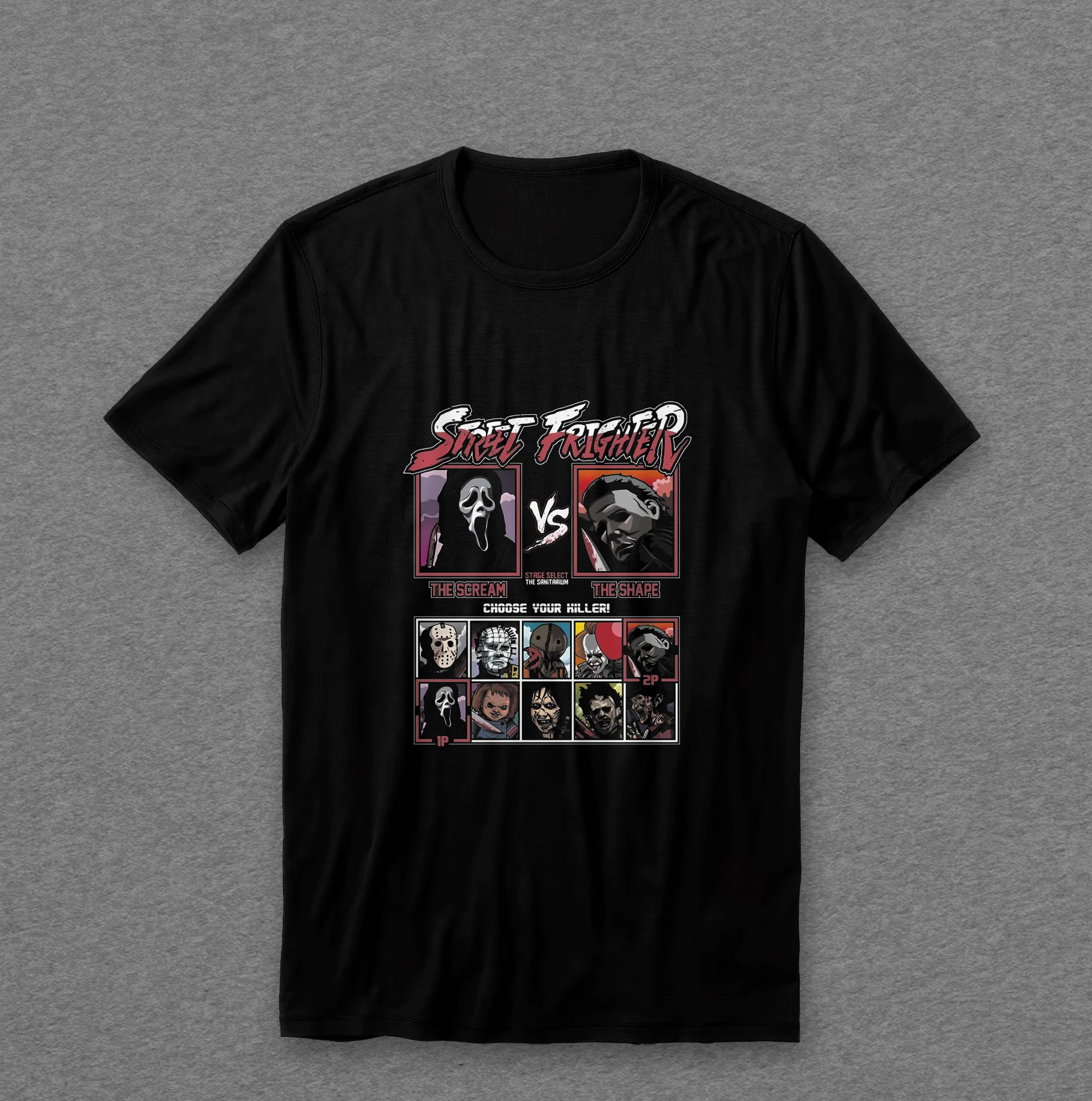 Camiseta Terror — Scream Fighter