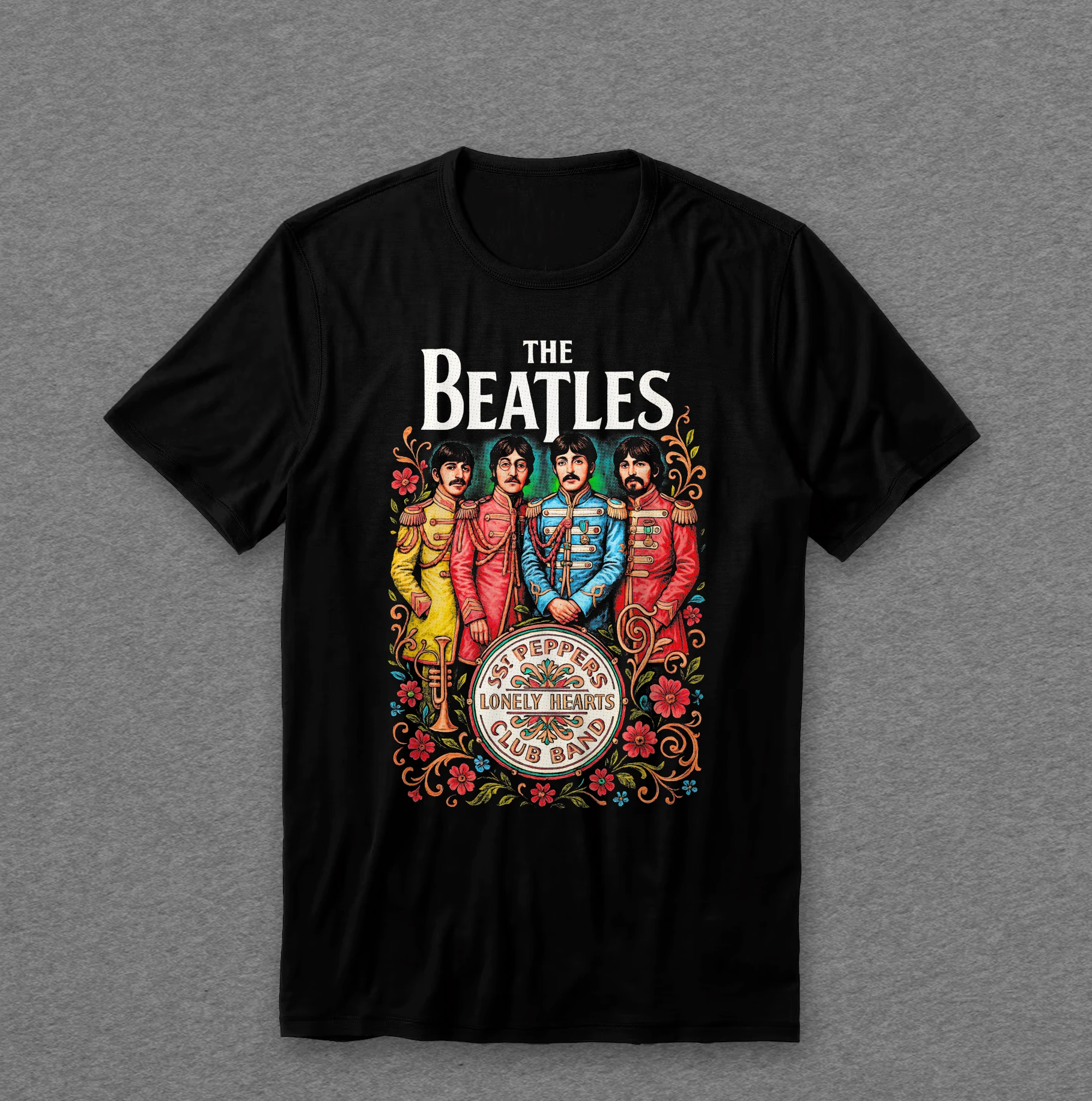 Camiseta The Beatles — Sgt. Peppers